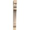 Ekena Millwork Olympic Block Rough Sawn Bracket, Douglas Fir, 4"W x 28"D x 40"H BKT04X28X40OLY05RDF - alternate 2
